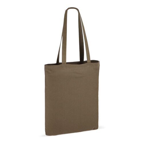 Katoenen OEKO-TEX schoudertas 38 × 42 cm (LT95156) met logo