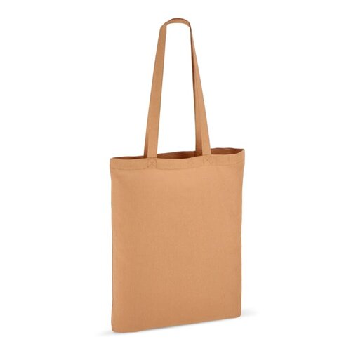 Katoenen OEKO-TEX schoudertas 38 × 42 cm (LT95156) met logo
