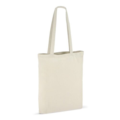 Katoenen OEKO-TEX schoudertas 38 × 42 cm (LT95156) met logo