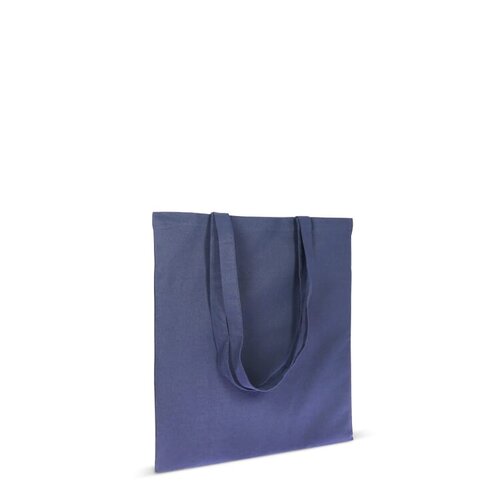 Schoudertas van biologisch katoen 38 × 42 cm LT95377 bedrukt met logo