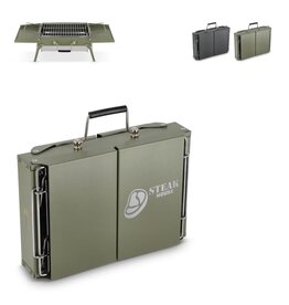 InSideOut Fyra draagbare opvouwbare barbecue LT57500 met logo