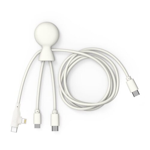 Xoopar Mr. Bio Long USB-C multikabel van 1 meter LT41032 met logo