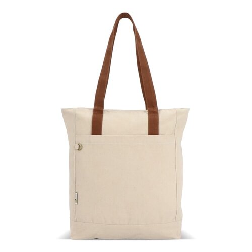 InSideOut ReuuZ canvas draagtas van gerecycled katoen LT57116 met logo