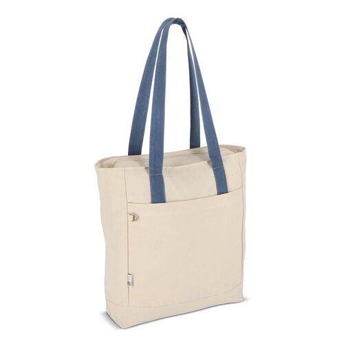 InSideOut ReuuZ canvas draagtas van gerecycled katoen LT57116 met logo