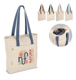 InSideOut ReuuZ canvas draagtas van gerecycled katoen LT57116 met logo