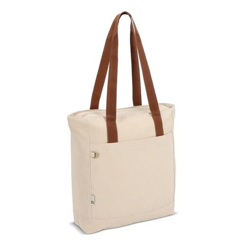 InSideOut ReuuZ canvas draagtas van gerecycled katoen LT57116 met logo