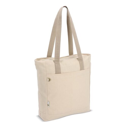 InSideOut ReuuZ canvas draagtas van gerecycled katoen LT57116 met logo
