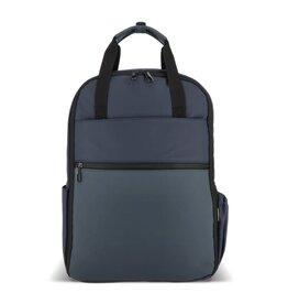InSideOut Carry Pack zakelijke rugzak met laptopvak en trolleyband LT57112 met logo