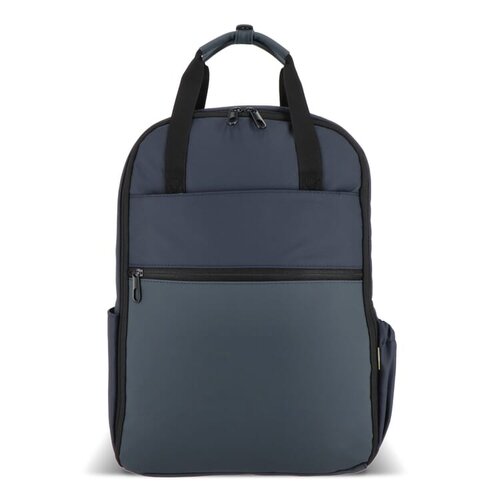 InSideOut Carry Pack zakelijke rugzak met laptopvak en trolleyband LT57112 met logo