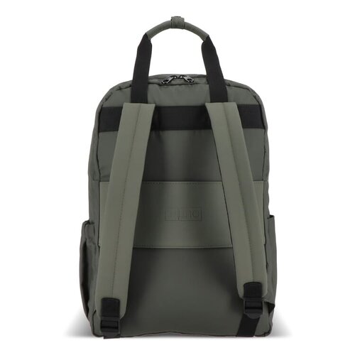 InSideOut Carry Pack zakelijke rugzak met laptopvak en trolleyband LT57112 met logo