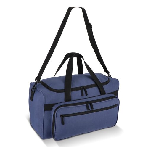 R-PET 600D sport- en reistas met schouderriem en ritsvakken LT95368 met logo