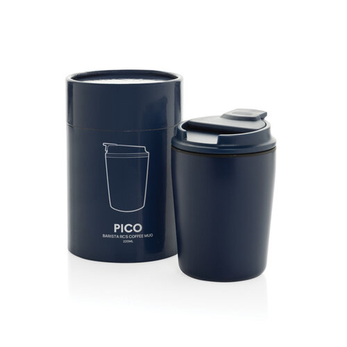Pico Barista RCS koffiemok 220 ml P437.16 met logo in geschenkkoker