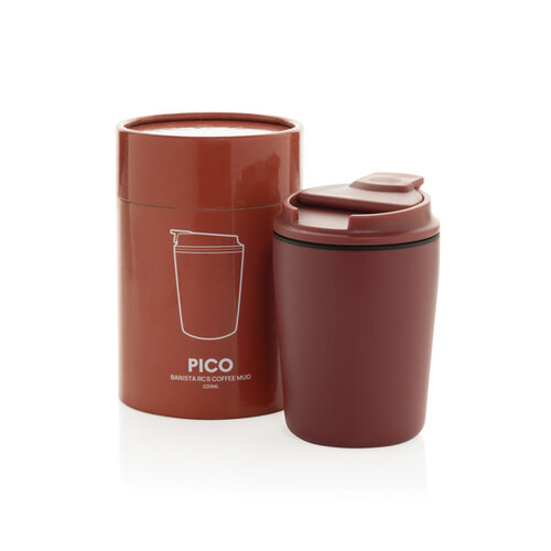 Pico Barista RCS koffiemok 220 ml P437.16 met logo in geschenkkoker