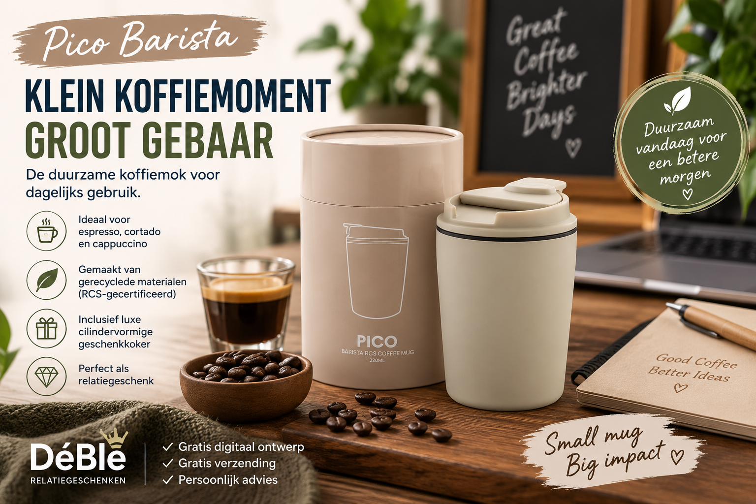 Klein koffiemoment, groot gebaar: de Pico Barista