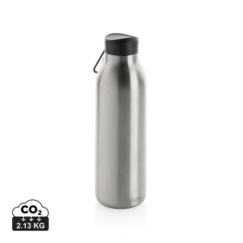 DéBlé Avira Avior RCS gerecycled roestvrijstalen fles bedrukken met logo