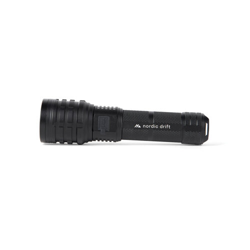 Nordic Drift Everest RCS zaklamp ND50005 met 1000 lumen bedrukt met logo