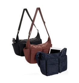 KENTO URBAN RCS gewatteerde schoudertas van gerecycled nylon P763.58 bedrukken met logo