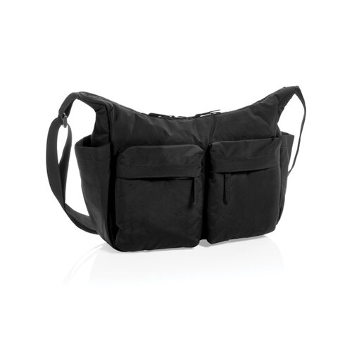 KENTO URBAN RCS gewatteerde schoudertas van gerecycled nylon P763.58 bedrukken met logo