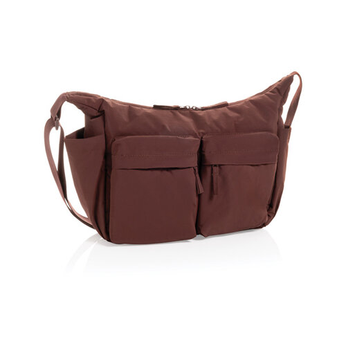 KENTO URBAN RCS gewatteerde schoudertas van gerecycled nylon P763.58 bedrukken met logo