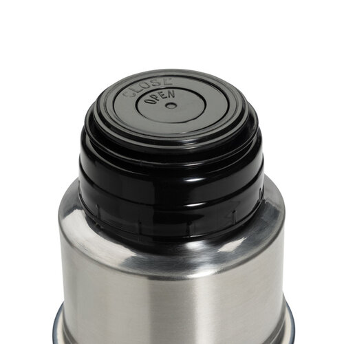 Thermocup RCS thermosfles van gerecycled RVS met drinkbeker 500 ml P437.40 bedrukken met logo