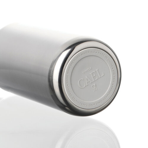 VINGA Cael RCS geïsoleerde drinkfles van gerecycled RVS 600 ml V43010 bedrukken met logo
