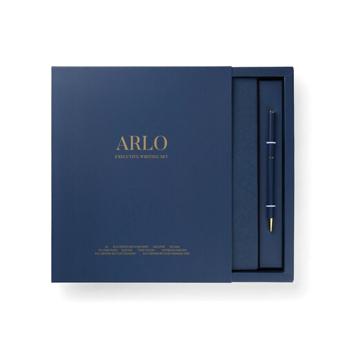 DéBlé VINGA Arlo RCS executive schrijfset V77312 bedrukken met logo