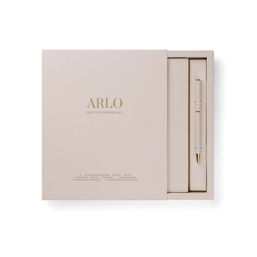 DéBlé VINGA Arlo RCS executive schrijfset V77312 bedrukken met logo