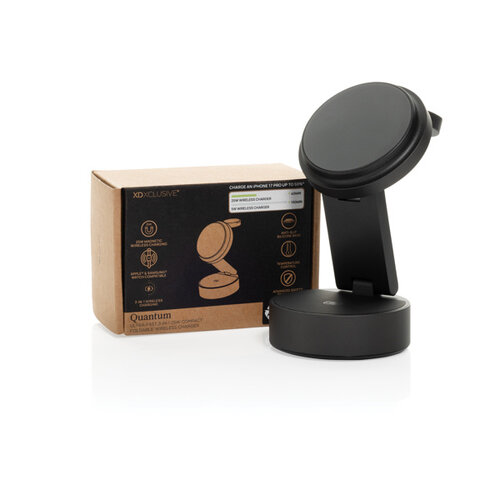 Quantum RCS 25W draadloze 3-in-1 oplader (P309.1602) bedrukt met logo