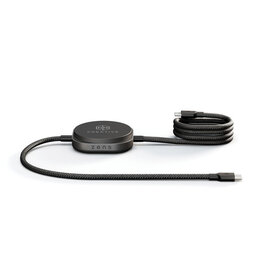 DéBlé Zens Pro 2 USB-C naar USB-C oplaadkabel RBZECC05 met draadloze Qi2 laadmodule