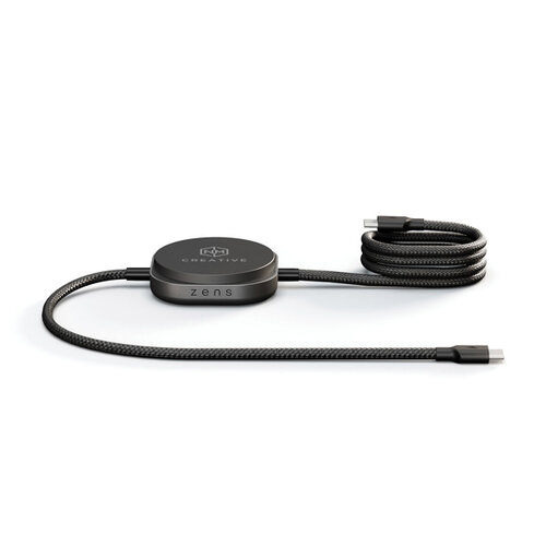 DéBlé Zens Pro 2 USB-C naar USB-C oplaadkabel RBZECC05 met draadloze Qi2 laadmodule