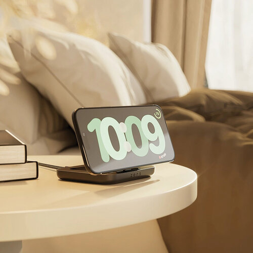 Zens magnetische nachtkastoplader RBZESC20 bedrukt met logo