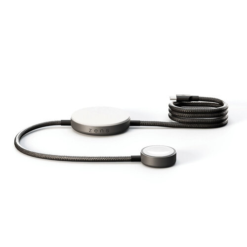 DéBlé Zens Charging Cable Pro 2 met magnetische Qi2-oplader en Apple Watch-laadmodule