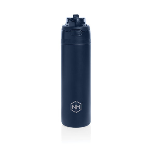 DéBlé Omni Sip RCS RVS waterfles 720 ml P437.0825 met ingebouwd rietje en brede drinkopening
