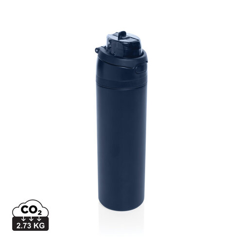 DéBlé Omni Sip RCS RVS waterfles 720 ml P437.0825 met ingebouwd rietje en brede drinkopening