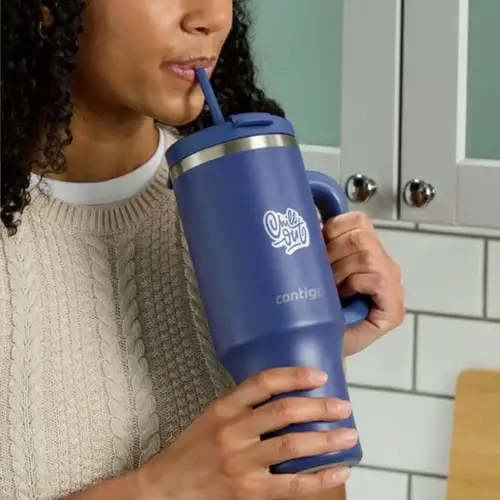 DéBlé Contigo Thermalock Tumbler 262760 1,2 liter met handvat en rietje