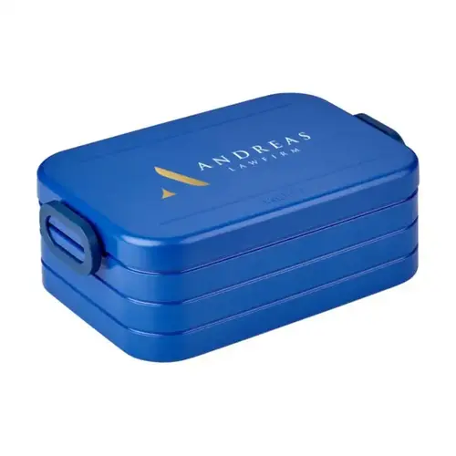 DéBlé Mepal Bento Midi lunchbox 262370 900 ml met twee vakken en vork
