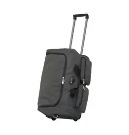 <p>Wil je een <strong>Milaan trolleytas bedrukken met logo</strong>? De 268126 is een ruime zachte trolleytas van duotone 600D polyester met circa 31,5 liter inhoud. Het grote hoofdvak, vier ritsvakken aan de voorzijde, twee wielen en de uitschuifbare handgreep maken dit model praktisch voor zakelijke trips, weekendjes weg en personeelsreizen.</p> <p> </p> <h2>31,5 liter voor korte reizen en overnachtingen</h2> <p>Met circa 31,5 liter inhoud biedt de Milaan ruimte voor kleding, schoenen en andere persoonlijke reisbenodigdheden voor een korte reis of zakelijke overnachting.</p> <p>De afmetingen van 57 x 30 x 30 cm maken dit een relatief ruime zachte trolley. Wil je de tas meenemen als handbagage in het vliegtuig, controleer dan altijd vooraf de actuele afmetingen en gewichtsregels van de luchtvaartmaatschappij.</p> <p> </p> <h2>Groot hoofdvak met vier ritsvakken</h2> <p>Het ruime hoofdcompartiment biedt plaats aan de grotere bagage. Aan de voorzijde zitten daarnaast vier aparte vakken m