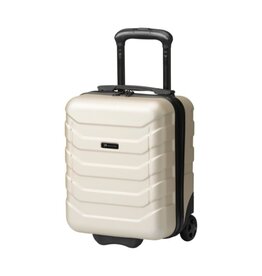DéBlé Porto Underseat trolley 1502381 24 liter hardcase met twee wielen en uitschuifbare trekstang