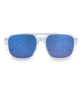 DéBlé Elin RPC zonnebril LT86741 met transparant montuur, spiegelglazen, UV400 en categorie 3