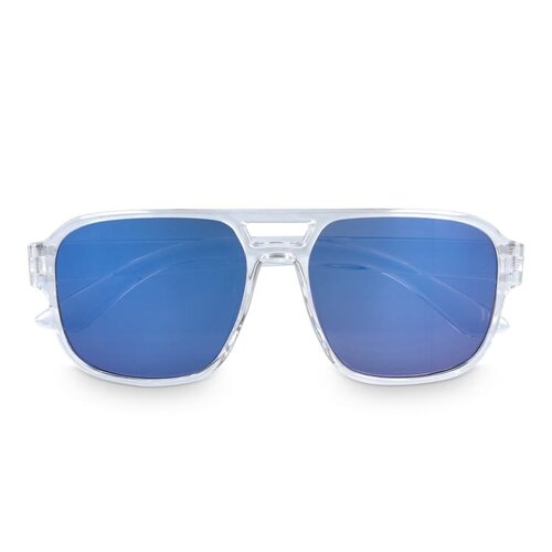 DéBlé Elin RPC zonnebril LT86741 met transparant montuur, spiegelglazen, UV400 en categorie 3