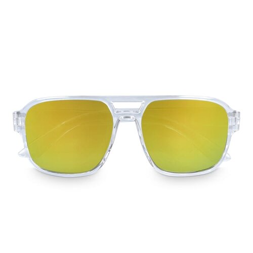DéBlé Elin RPC zonnebril LT86741 met transparant montuur, spiegelglazen, UV400 en categorie 3