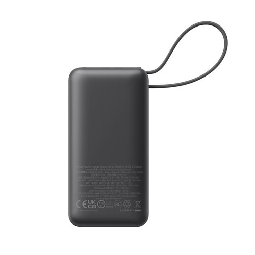 Anker Nano Powerbank 10.000 mAh 30 W RBA1259G11 bedrukt met logo
