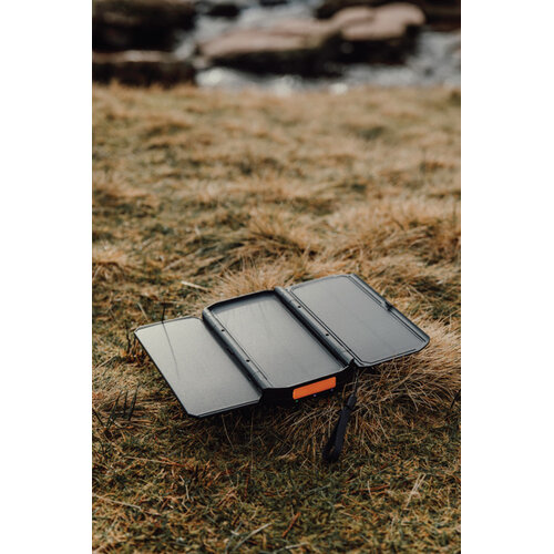 DéBlé Nordic Drift Titan 10.000mAh solar powerbank met 3 panelen (ND410.00) bedrukken met logo