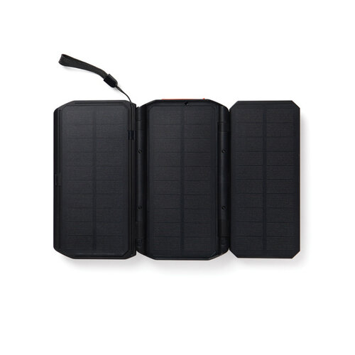 DéBlé Nordic Drift Titan 10.000mAh solar powerbank met 3 panelen (ND410.00) bedrukken met logo