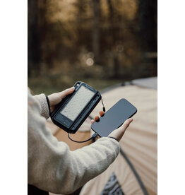 DéBlé Nordic Drift Titan 10.000mAh solar powerbank met 3 panelen (ND410.00) bedrukken met logo