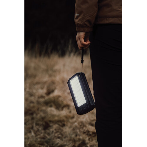 DéBlé Nordic Drift Titan 10.000mAh solar powerbank met 3 panelen (ND410.00) bedrukken met logo