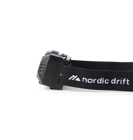 DéBlé NordicDrift Everest krachtige hoofdlamp met dubbele batterij (ND500.06) bedrukken met logo