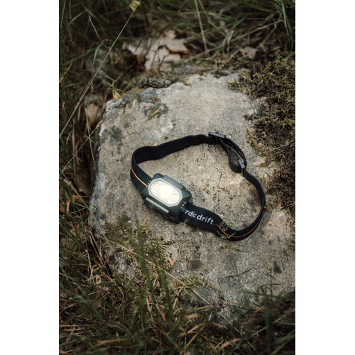 DéBlé NordicDrift Everest krachtige hoofdlamp met dubbele batterij (ND500.06) bedrukken met logo