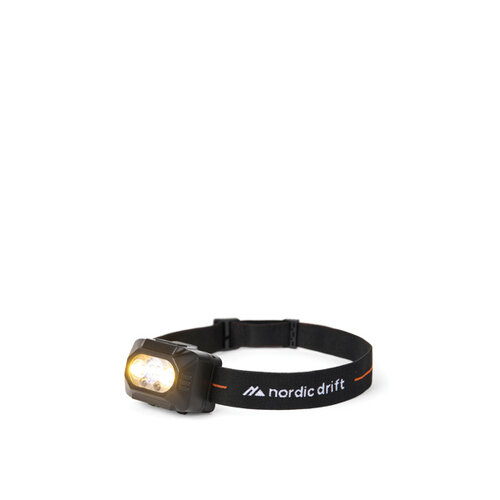 DéBlé NordicDrift Everest krachtige hoofdlamp met dubbele batterij (ND500.06) bedrukken met logo