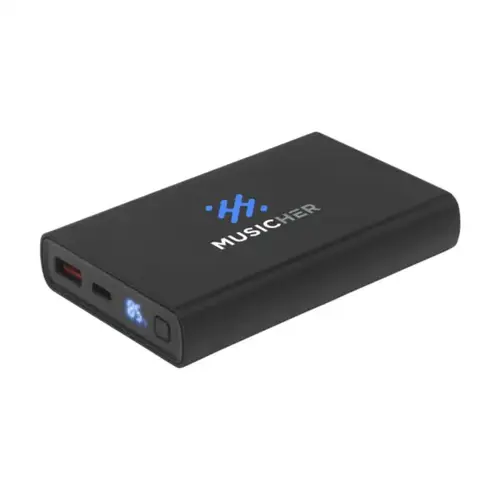 Powerbank RCS gerecycled ABS 10.000 mAh met batterijdisplay (262761)